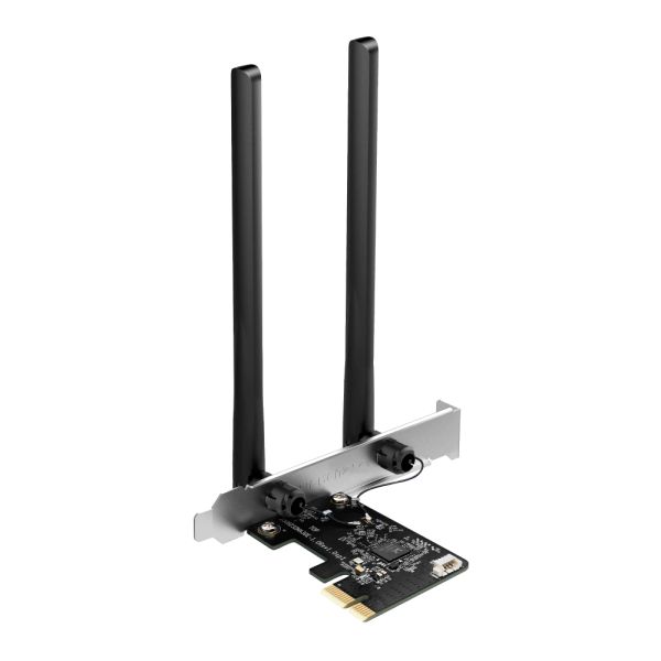 Card WIFI Bluetooth PCIe Mercusys MA30E | Chuẩn AC1200 2 băng tần 2.4 & 5 GHZ | Bluetooth 5.0