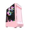 Vỏ Máy Tính MIK AH01 Hồng |ATX , mATX