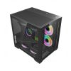 Vỏ máy tính MIK LV12 Mini Elite | Đen/Trắng/Hồng | ITX/M-ATX