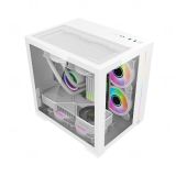 Vỏ máy tính MIK LV12 Mini Elite | Đen/Trắng/Hồng | ITX/M-ATX
