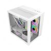 Vỏ máy tính MIK LV12 Mini Elite | Đen/Trắng/Hồng | ITX/M-ATX
