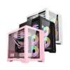 Vỏ máy tính MIK LV12 Mini Elite | Đen/Trắng/Hồng | ITX/M-ATX