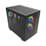 Vỏ Case Montech King 65 Pro ARGB CAKING65PROBLMT Trắng Đen