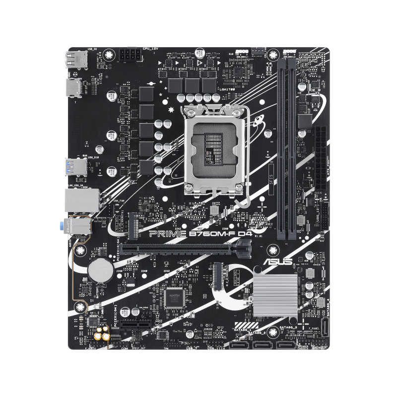 Mainboard Intel Asus Prime B760M-F D4 DDR4
