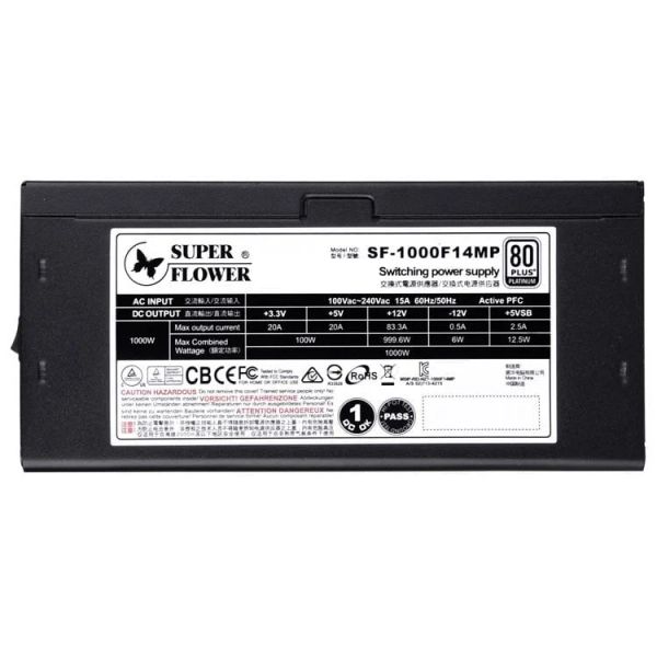 Nguồn SuperFlower Leadex Platinum SE 1000W