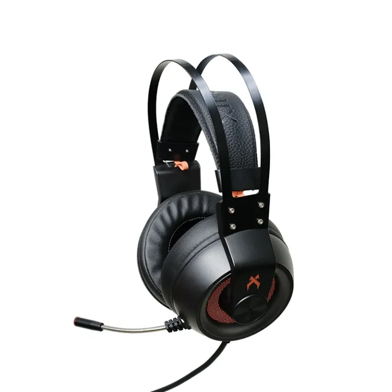 Tai nghe gaming có dây Xiberia K1 Pro | Đen Cam, RGB, Virtual 7.1, OverEar