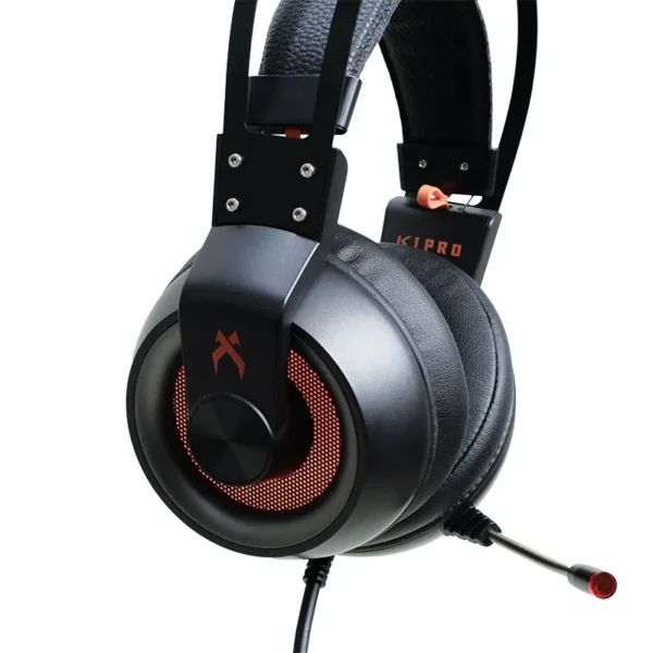 Tai nghe gaming Xiberia K1 Pro | Đen Cam, RGB, Virtual 7.1, OverEar