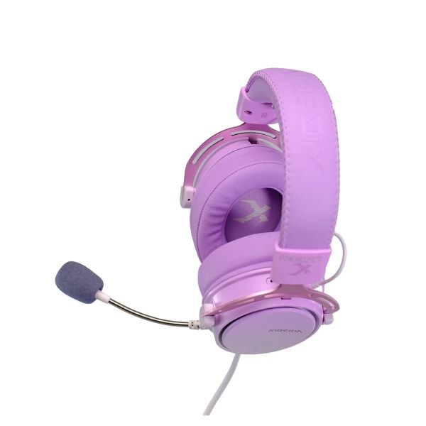 Tai nghe Gaming Xiberia S19U Pro Tím Hồng