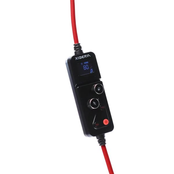 Tai nghe Gaming Xiberia T2 | Đen Đỏ, RGB, Virtual 7.1, OverEar