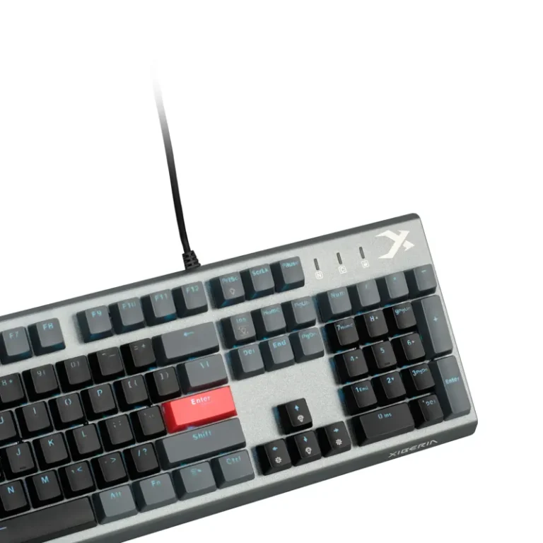 Phím Cơ Xiberia XS3100 (Optical Axis Switch Đen Xám) Có Dây