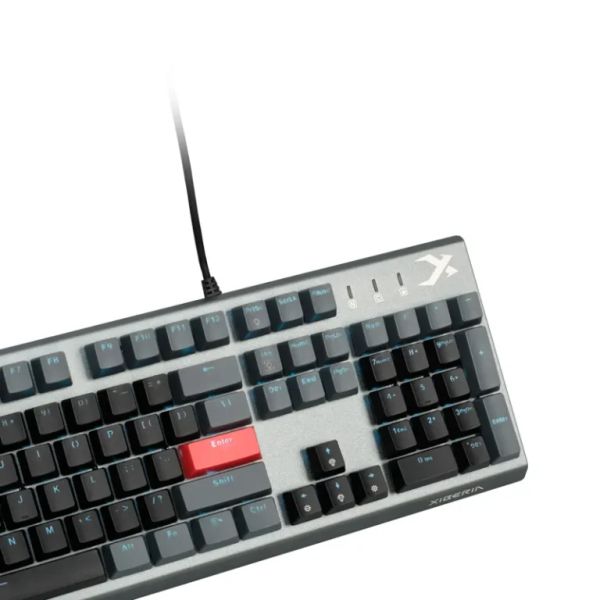 Phím Cơ Xiberia XS3100 (Optical Axis Switch Đen Xám) Có Dây