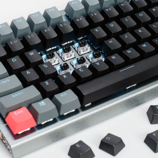 Phím Cơ Xiberia XS3100 (Optical Axis Switch Đen Xám) Có Dây