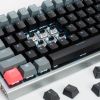 Bàn phím cơ XIBERIA XS3100 | Black Gray, Optical Axis Switch