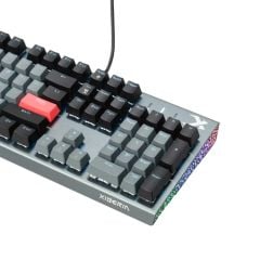 Phím Cơ Xiberia XS3100 (Optical Axis Switch Đen Xám) Có Dây