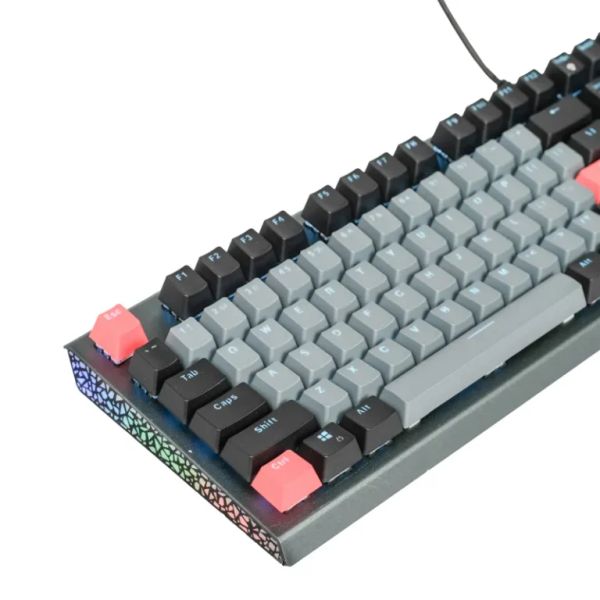 Phím Cơ Xiberia XS3100 (Optical Axis Switch Đen Xám) Có Dây