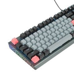 Phím Cơ Xiberia XS3100 (Optical Axis Switch Đen Xám) Có Dây