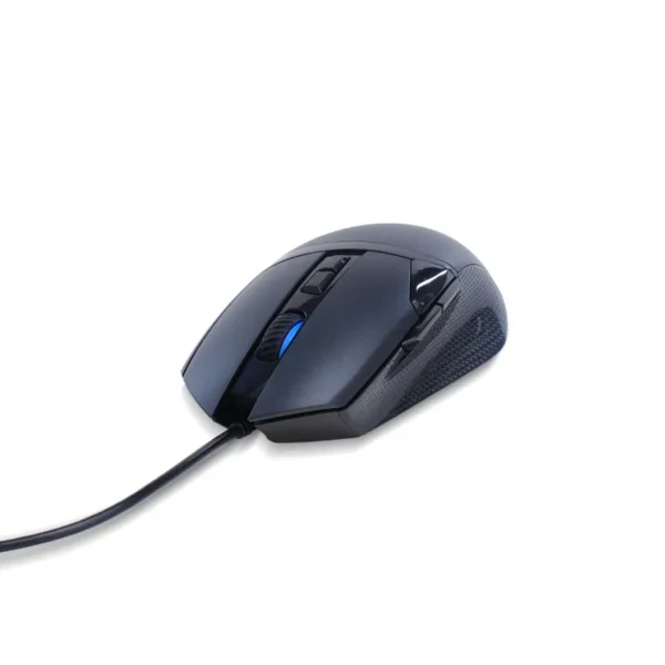 Xiberia XT510 RGB cho setup gaming Chuột Xiberia XT510 RGB đặt trong setup gaming