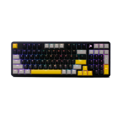 Phím Cơ Xiberia ICAFE XS980 (Optical Switch Đen Vàng) Có Dây
