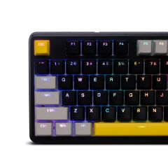 Phím Cơ Xiberia ICAFE XS980 (Optical Switch Đen Vàng) Có Dây