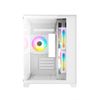 Vỏ máy tính CoolerPlus X34W | Đen/Trắng | M-ATX/ITX