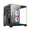 Vỏ máy tính CoolerPlus X34W | Đen/Trắng | M-ATX/ITX