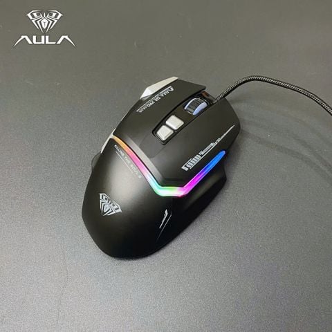 Chuột Gaming Aula có dây S12 PRO ĐEN
