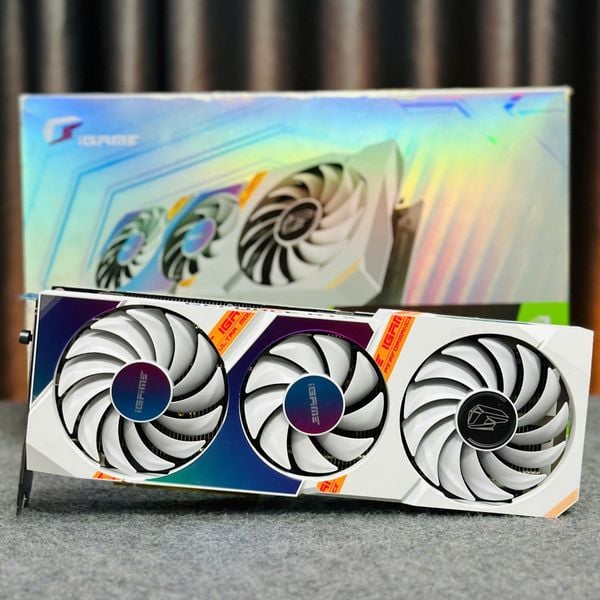 Card Màn Hình Colorful iGame GeForce RTX 3060 Ultra White OC 8G V GDDR6