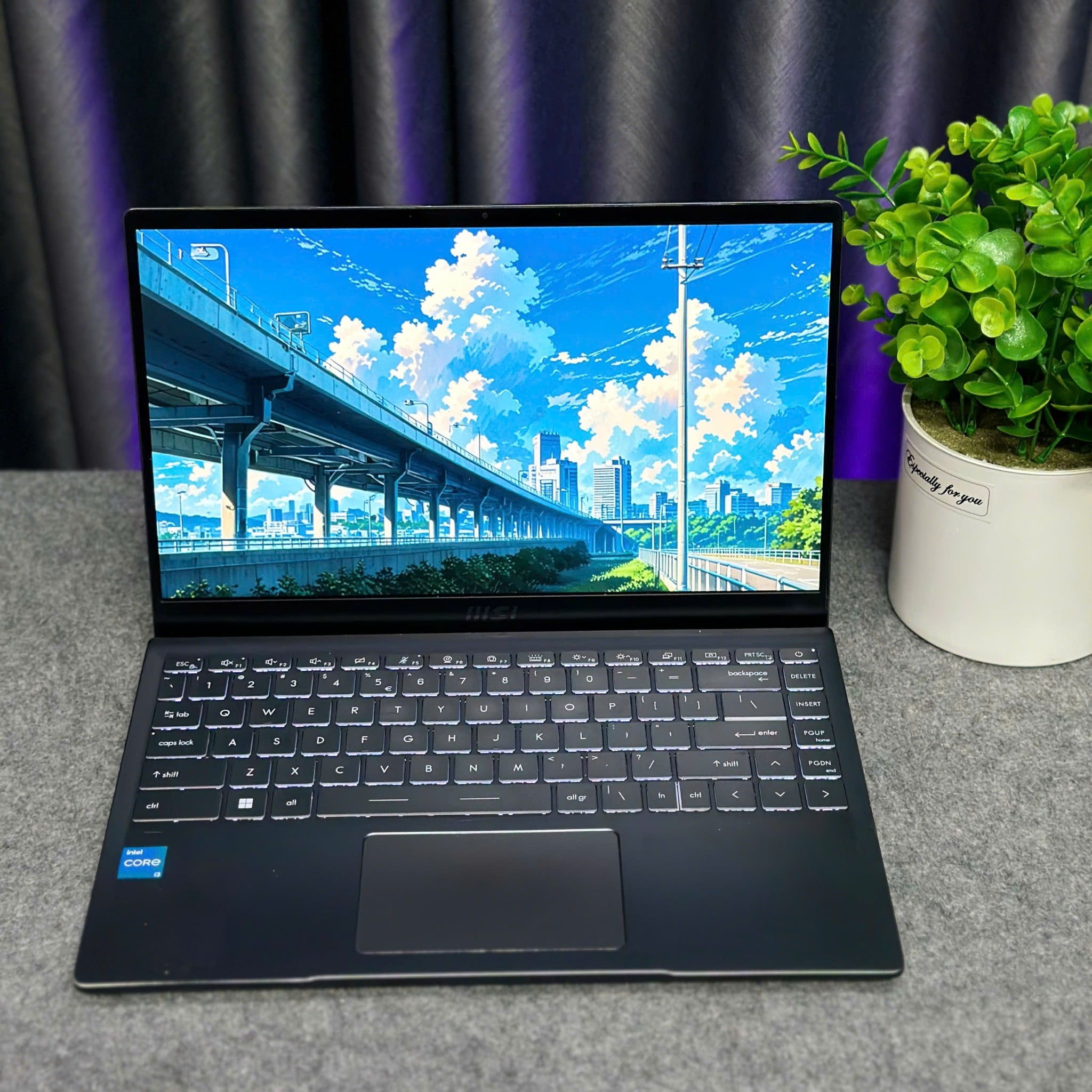 Laptop MSI Modern 14 B11MOU (I3-1115G4/8GB/256GB SSD/14.0 FHD) Cũ Đẹp