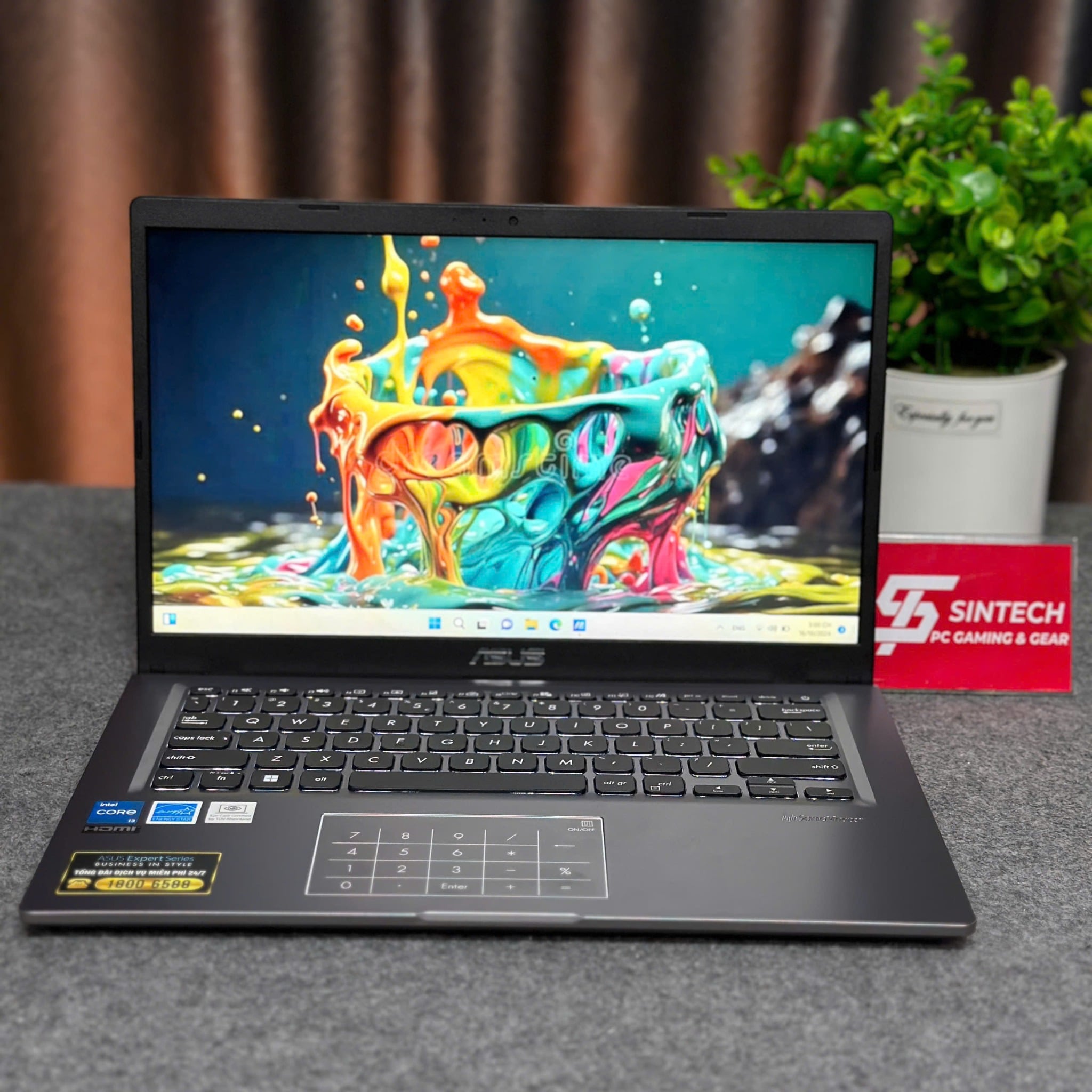 Laptop Asus ExpertBook P1412CEA EK0847W (Intel core i3-1115G4/ Ram 8GB/ SSD 512GB SSD/ 14″ FHD)