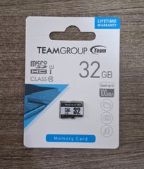 Thẻ nhớ Micro SD 32G TEAMGROUP Box Class10 U1 100MB/s