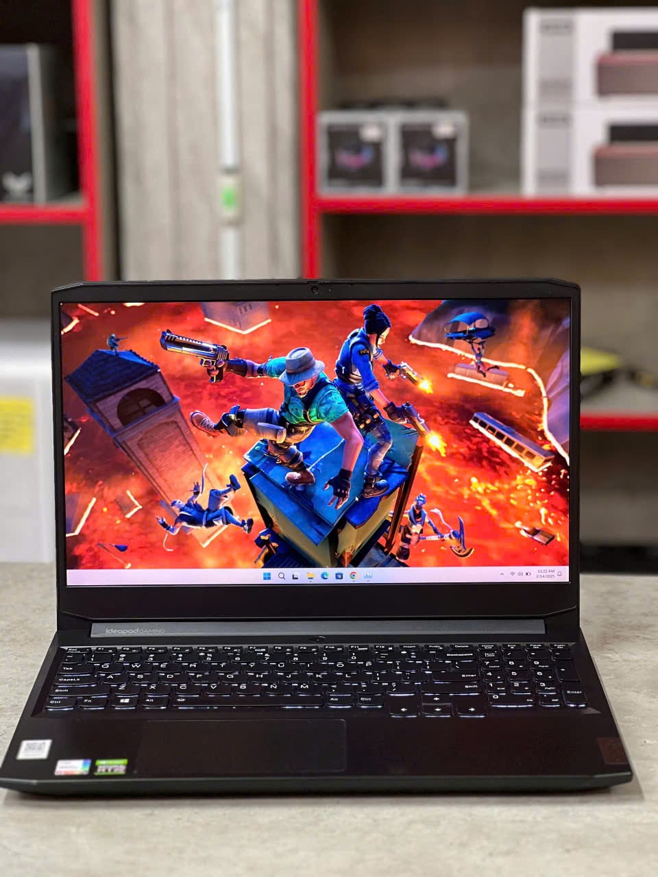 Laptop Lenovo IdeaPad Gaming 3 15IHU6 82K100FBVN (Core i7-11370H | 8GB | 512GB | 15.6 inch FHD 120Hz | RTX 3050 4GB | Win 10 | Đen)