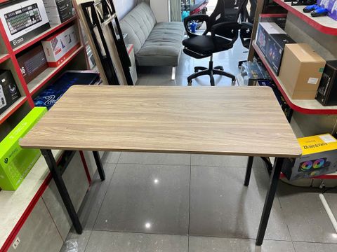Bàn làm việc 1m2*60cm chân sắt gấp gọn