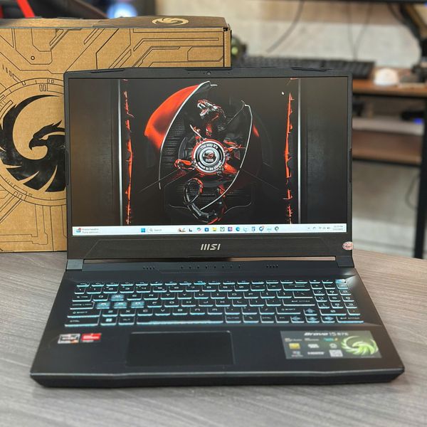 Laptop MSI Gaming Bravo 15 B7ED R5 7535HS/16GB/512GB/4GB RX6550M/144Hz