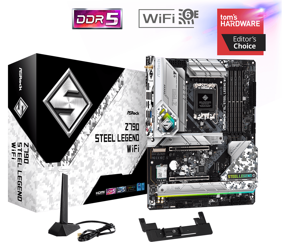 Mainboard Intel Asrock Z790 Steel Legend WiFi DDR5