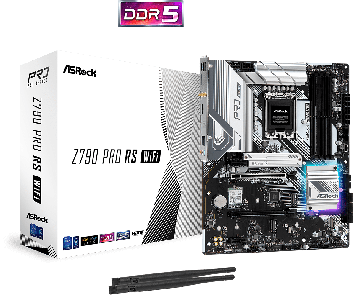 Mainboard Intel Asrock Z790 Pro RS WiFi DDR5