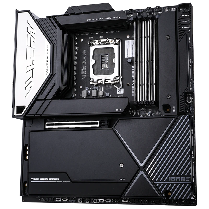 Mainboard Intel Colorful iGame Z890 VULCAN X V20 DDR5 DDR5 Mainboard Intel Colorful iGame Z890 VULCAN X V20 DDR5 phụ kiện và hộp