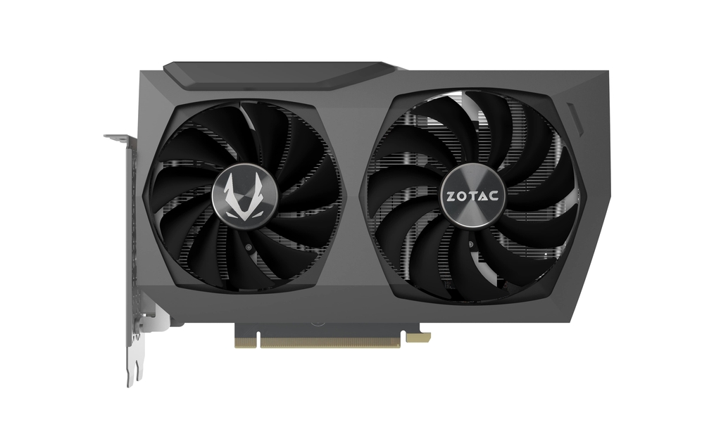 Thiết kế Twin Edge của ZOTAC RTX 3070 Card màn hình ZOTAC Gaming RTX 3070 Twin Edge OC 8GB GDDR6 góc nghiêng