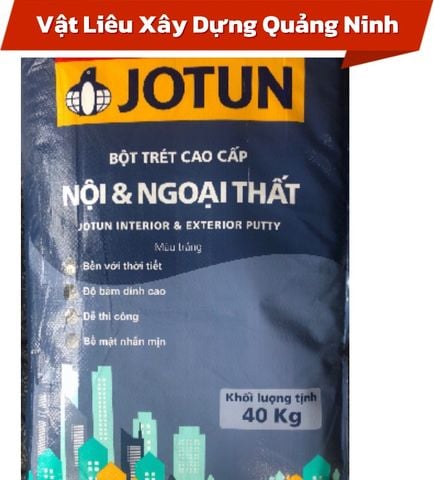 Jotun Interior & Exterior Putty ( Bột Bả Nội & Ngoại Thất)