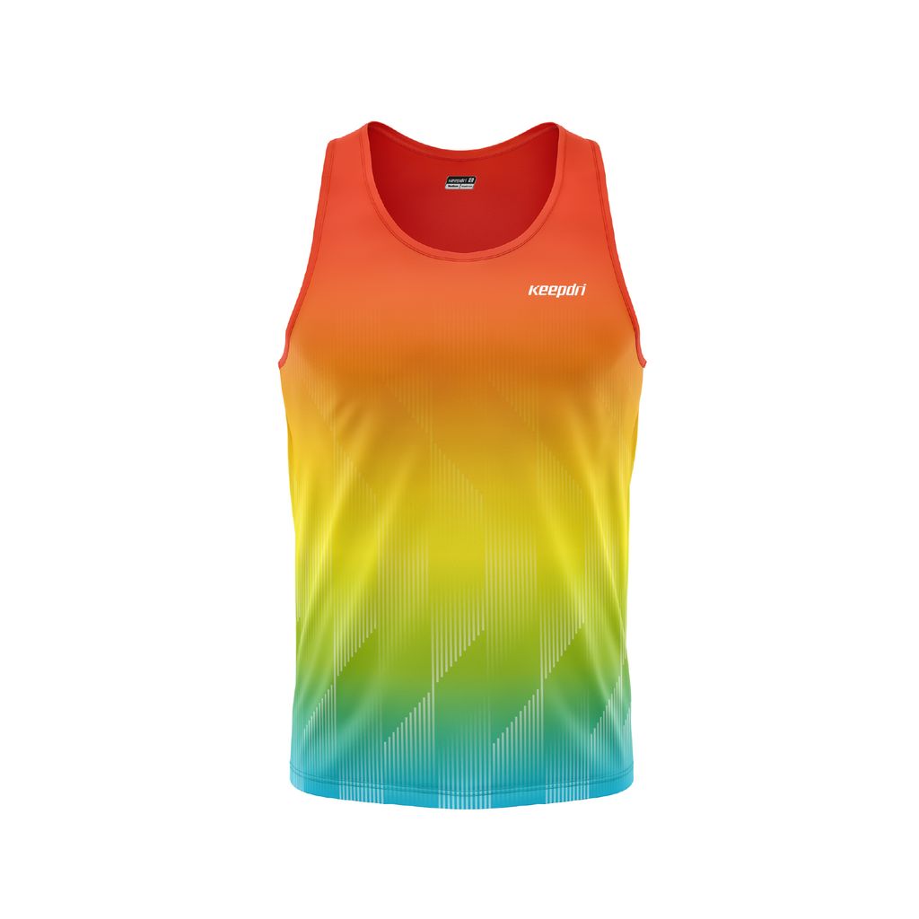 Custom Sports Tank Tops & Singlets - Color Graphics