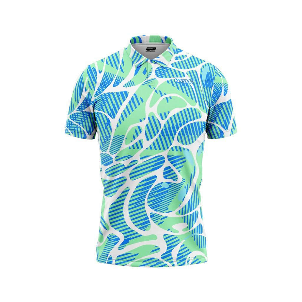 Custom Pickleball & Tennis Polo – Cyberpunk