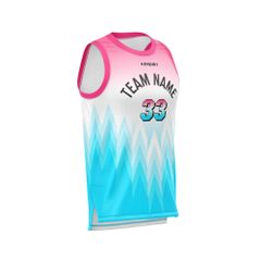Custom Basketball Jerseys -  Miami Frost