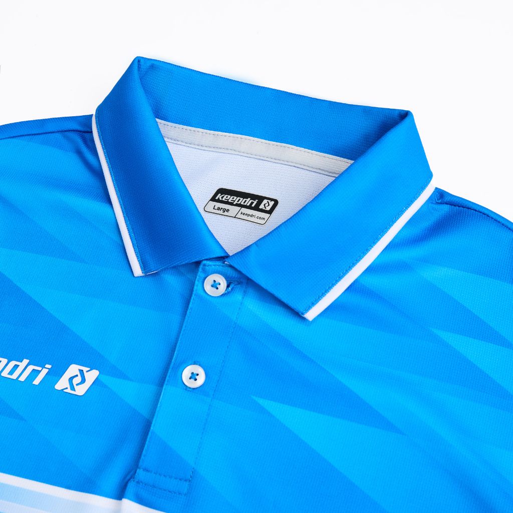 Custom Pickleball & Tennis Polo – Sky Blue