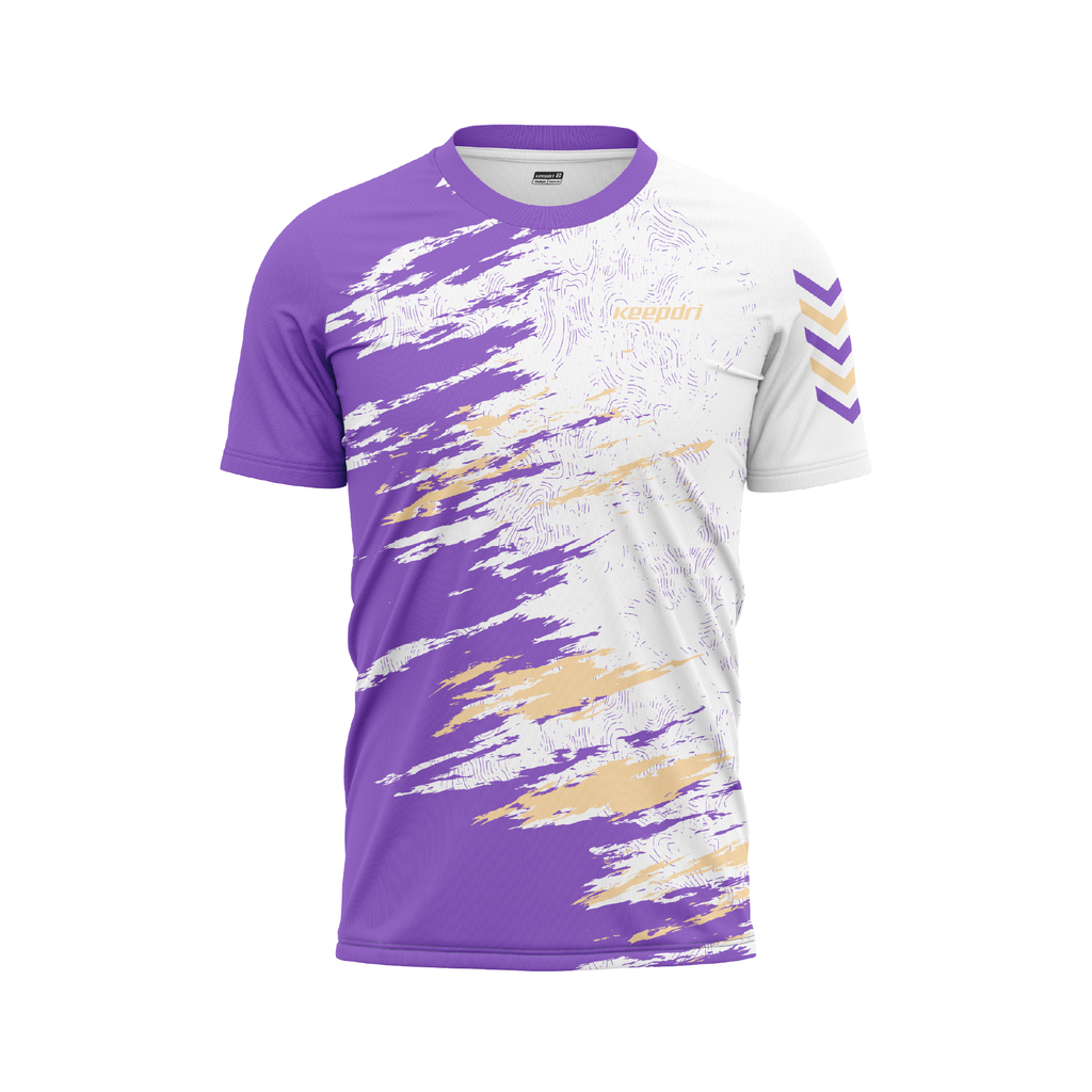 Custom Running T-shirts - Brush Pattern