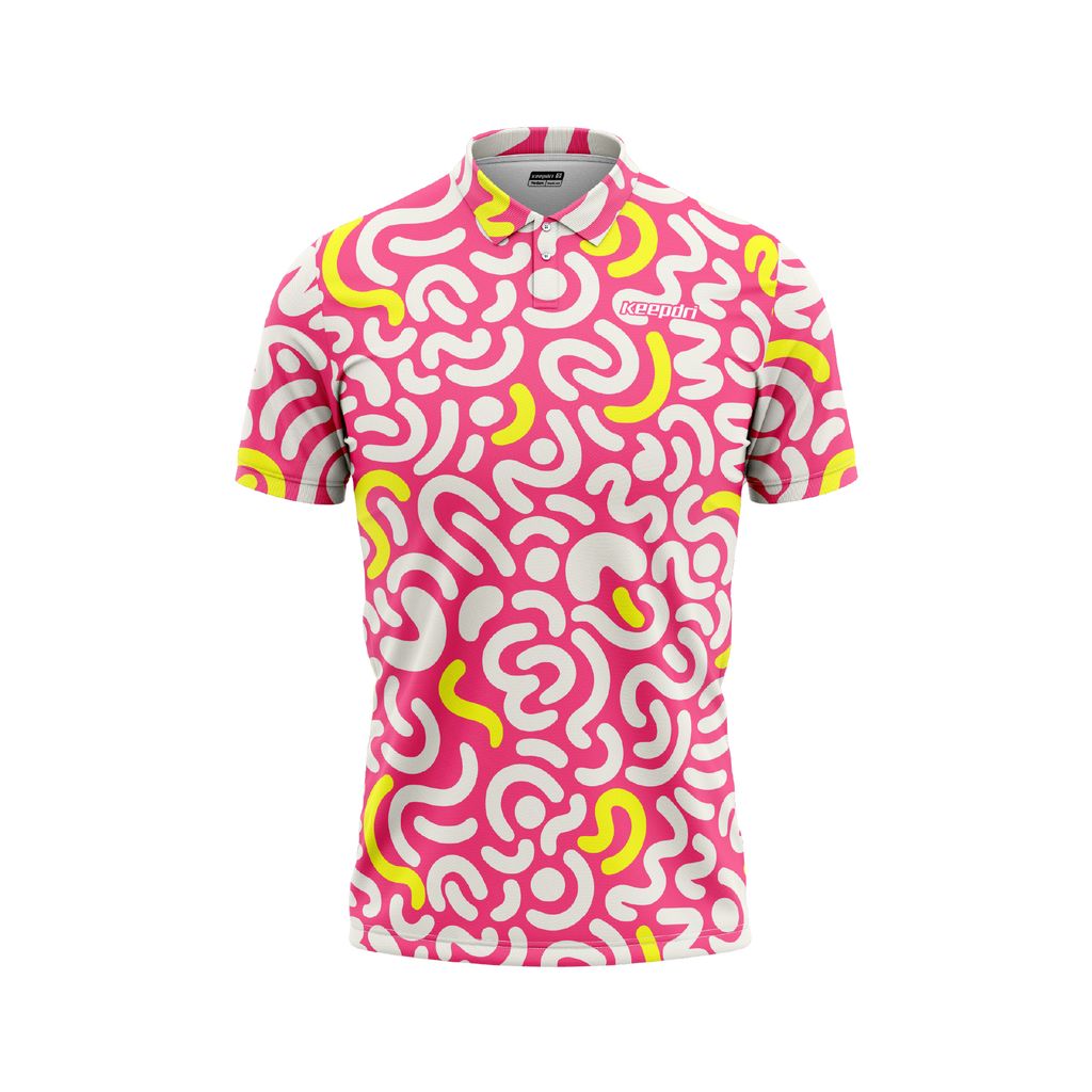 Custom Pickleball & Tennis Polo – Color Dream