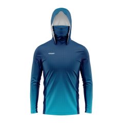 Blue fishing shirt