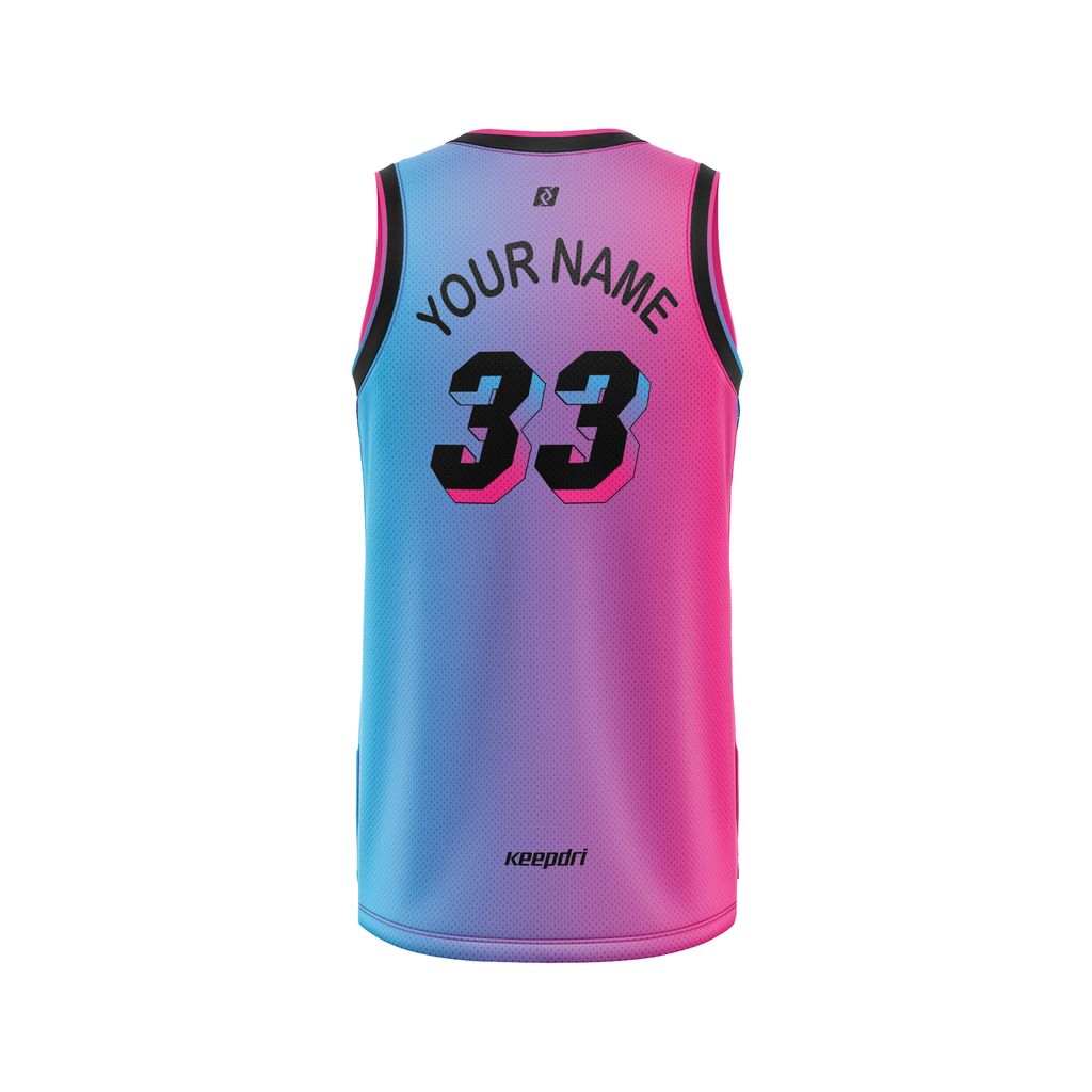 Custom Basketball Jerseys - Color Gradient