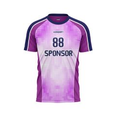 Custom Soccer Jerseys - Pixel Gradient Pattern
