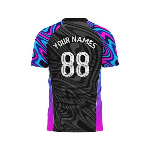 Custom Soccer Jerseys - Wave Pattern
