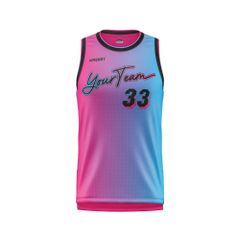 Custom Basketball Jerseys - Color Gradient