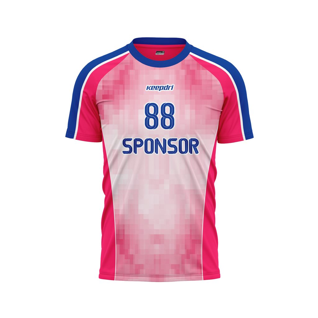 Custom Soccer Jerseys - Pixel Gradient Pattern